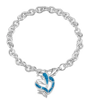 Personality charm dolphin bracelet