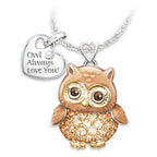 Cute Owl Pendant Necklace