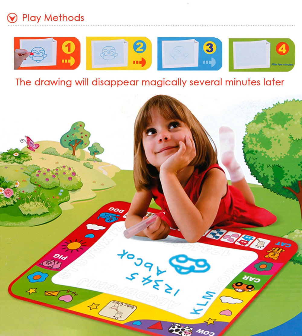 Magic Water and Pen Drawing Mat