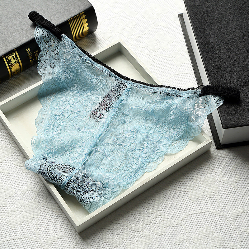 Lace trackless underwear