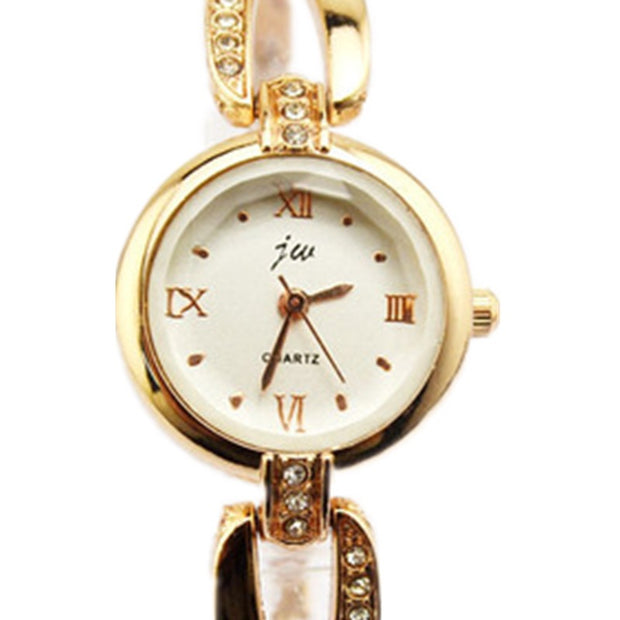 White Gold  Bracelet Watch