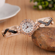 Leaf Bracelet Wrist Watch