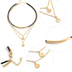 Multi-layer Shell Pendant Necklace