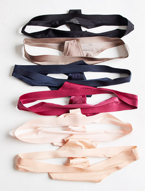 Silk plain Thong