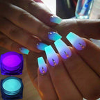 Neon Luminous Nail Powder