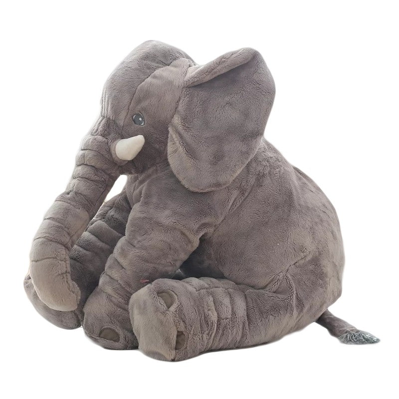 Elephant plush pillow