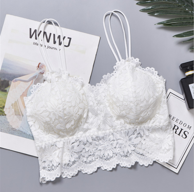 Lace Sun Flower Wrapped Bralette