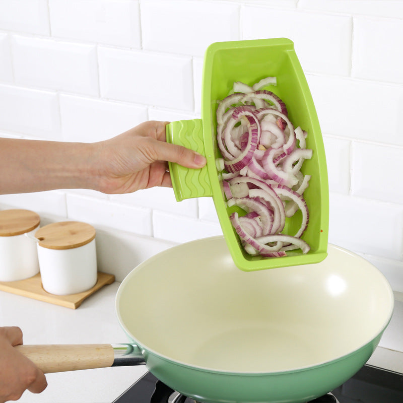 Kitchen plastic stacking board