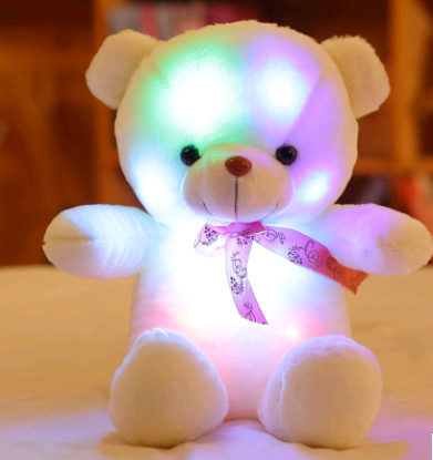 Luminous kid's teddy bear