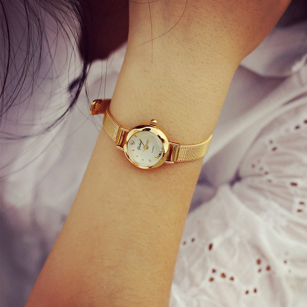 Fine Mesh Quartz Wrist Watch