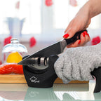 3-stage fast knife sharpener