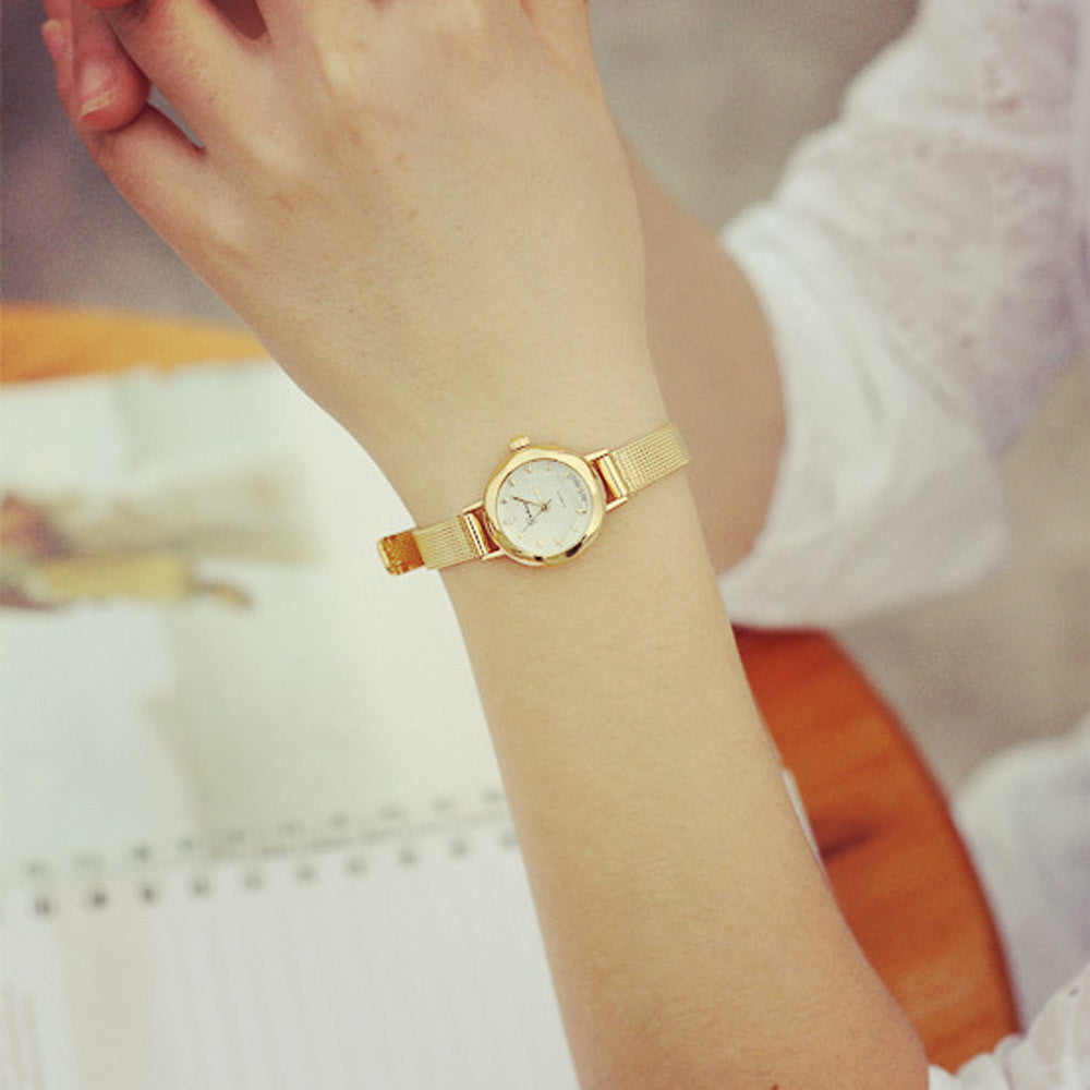 Fine Mesh Quartz Wrist Watch