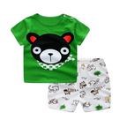 Cartoon Unisex Kid's Clothing Sets