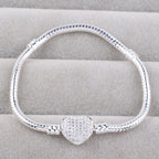 zircon snake bone bracelet