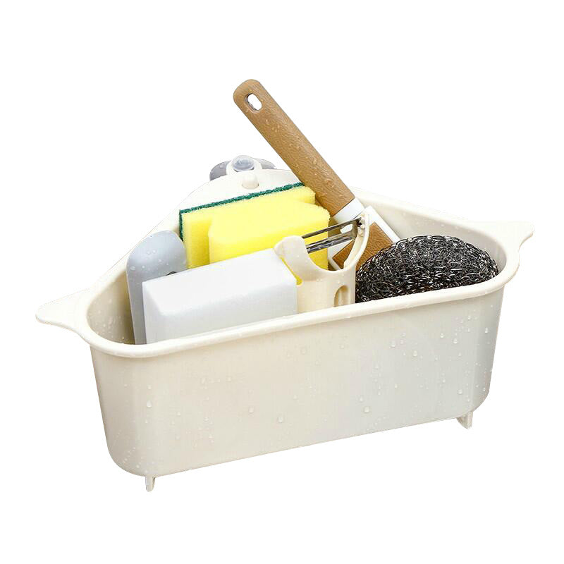 Triangular Sink Suction Cup Rack