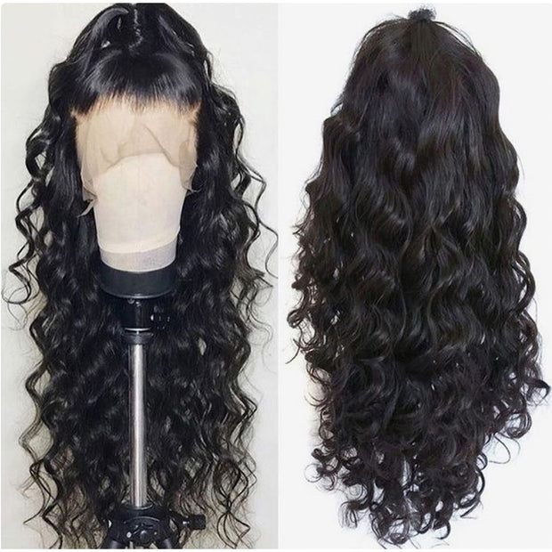 Front lace loose wave wig