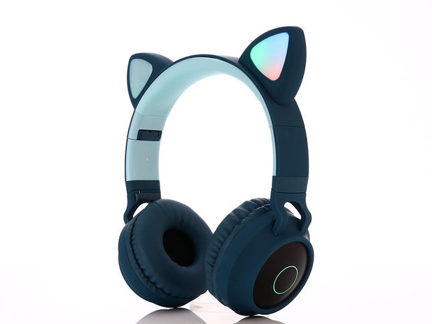 Cute Cat Ear Bluetooth Headphone