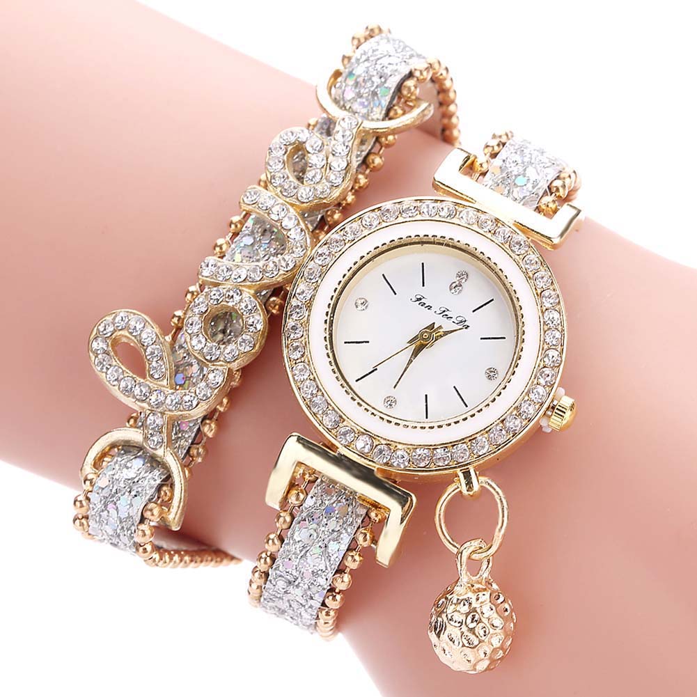 Love Bracelet Wrist Watch