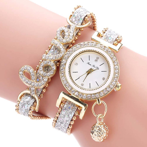 Love Bracelet Wrist Watch