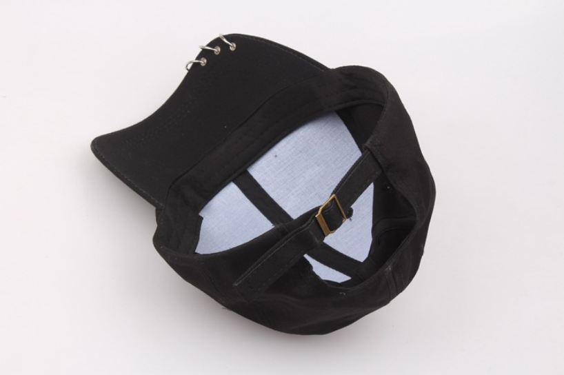 three ring pin baseball cap
