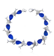 Personality charm dolphin bracelet