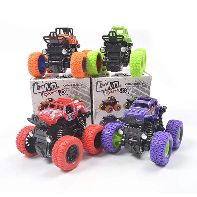 Four-Wheel Drive Inertial Car Toy