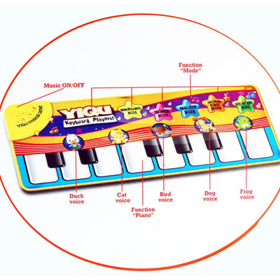 Musical Piano Baby Placket