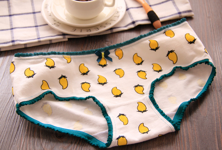 cotton print cute underwear