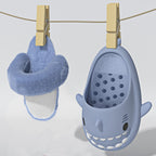 Detachable Winter Shark Slippers