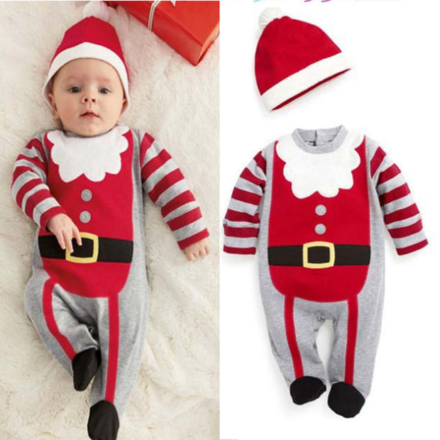 Cute Baby Santa Claus Suit