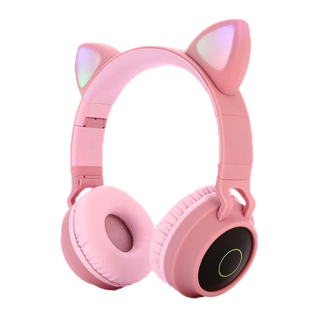 Cute Cat Ear Bluetooth Headphone