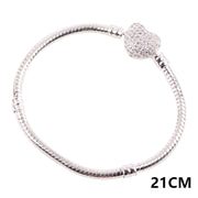 zircon snake bone bracelet