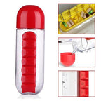 Pill Box Water Bottle