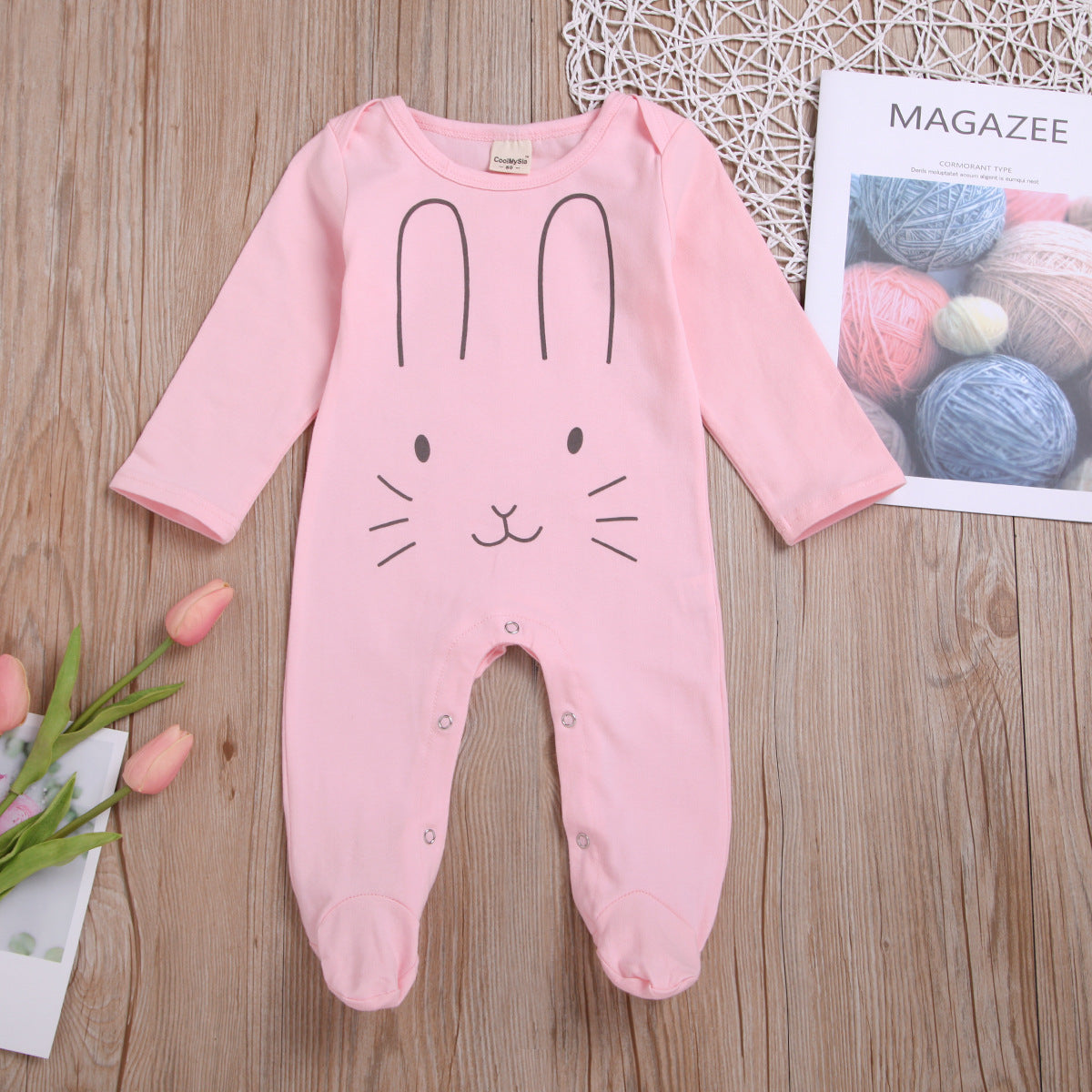 Cute Kitty Baby Romper