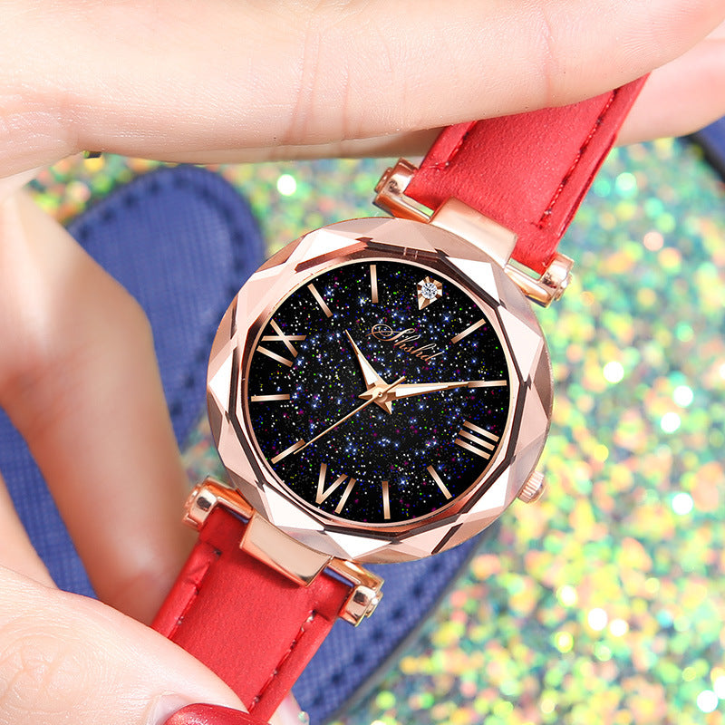 Frosted Belt Wrist Watch
