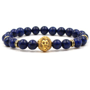 Golden lion matte bracelet
