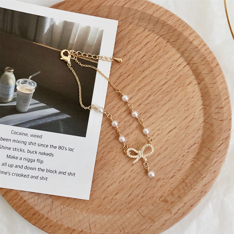 pearl Bow bracelet