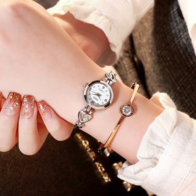Versatile Rhinestone Jewelry Watch
