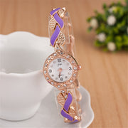 Leaf Bracelet Wrist Watch