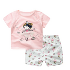 Cartoon Unisex Kid's Clothing Sets