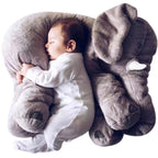 Elephant plush pillow