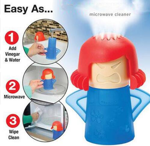 Angry Mama Microwave Oven Steam Cleaner