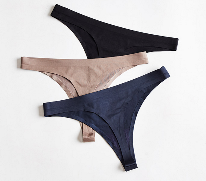 Silk plain Thong