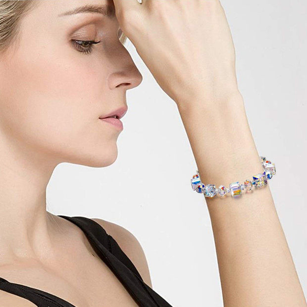 Square Crystal Stone Bracelet