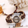 Adjustable Rope Chain Wrist Watch