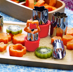 8 pcs stainless steel vegetable and fruit cutter