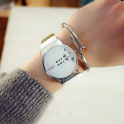 Colorful Turntable Cute Wrist Watch
