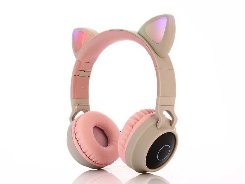 Cute Cat Ear Bluetooth Headphone