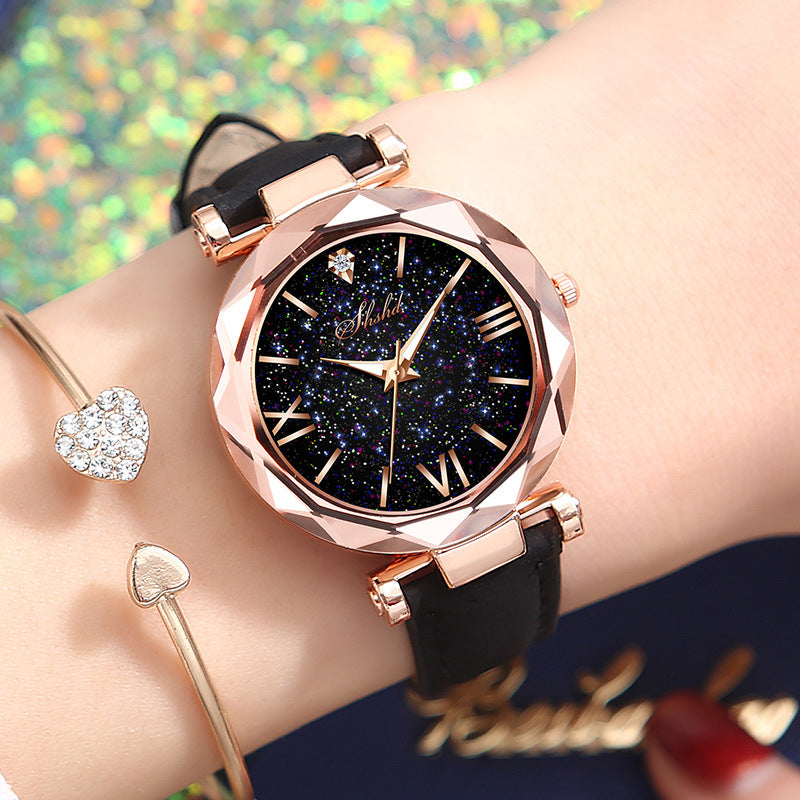 Frosted Belt Wrist Watch
