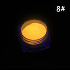 Neon Luminous Nail Powder
